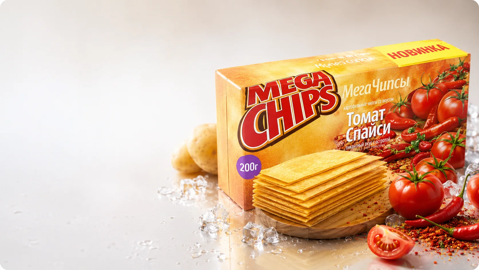 Mega Chips — Картофельные чипсы